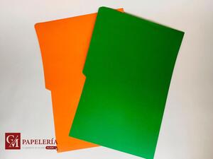 FOLDER FLUORESCENTE T/OFICIO COLORES